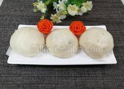 练奶红豆沙包