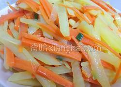 清炒红萝卜土豆丝