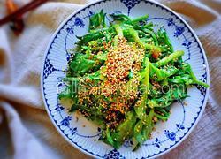 陈醋蒜蓉拌冰菜