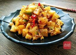油辣萝卜丁的做法图解6