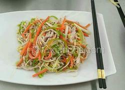 五彩肉丝