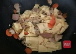 干豆腐胡萝卜炖肉的做法图解8