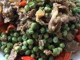 豌豆炒牛肉