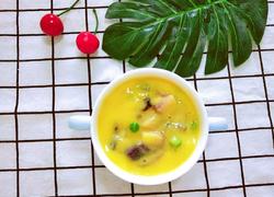 宝宝土豆紫薯玉米羹