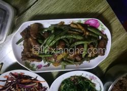 干煸排骨豆角土豆条