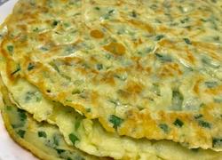 葱油饼，韭菜饼