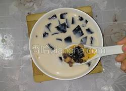 芒果三色豆烧仙草奶茶