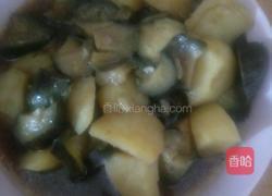 土豆烧茄子的做法图解12