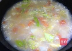 土豆拌汤的做法图解3