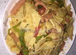 尖椒炒豆腐皮