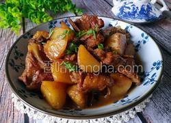 红烧排骨炖土豆