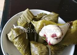 腊肉红豆粽子