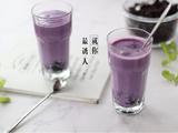 奶香紫薯血糯米糊