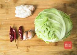 酸辣手撕包菜的做法图解1