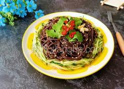 凉拌蕨根粉
