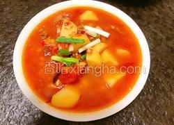 西红柿土豆炖牛腩
