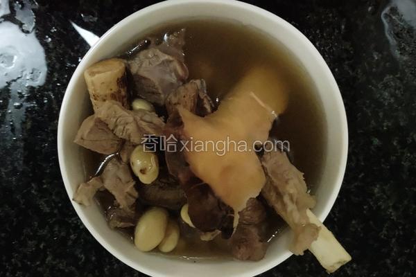 五指毛桃土茯苓猪腱汤