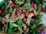 辣炒牛肚