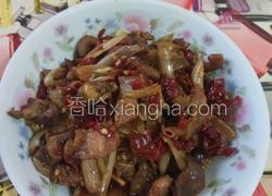 酸藠头炒鸡杂