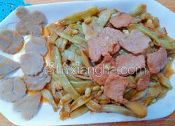 里脊肉炖芸豆