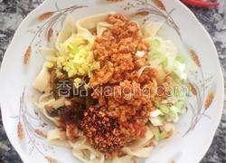 糟辣椒牛肉沫干拌面