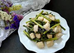 蒜薹炒鸡丁