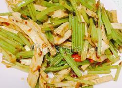 豆腐干炒芹菜