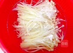 培根金针菇卷的做法图解3