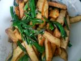 韭菜耗油炒豆腐干的做法[图]