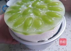 青提酸奶慕斯蛋糕的做法图解15