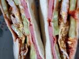 鸡蛋火腿三明治