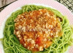 番茄肉酱菠菜面教学