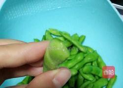 水煮毛豆的做法图解2