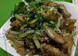 香菇闷鸡腿