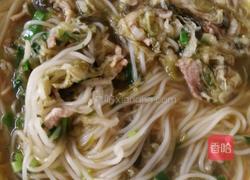 酸菜肉丝面的做法图解4