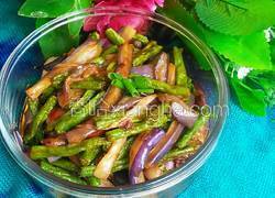 茄子烧豆角