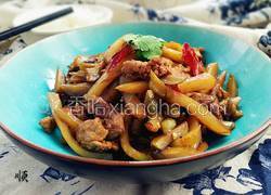 香辣榨菜炒肉丝