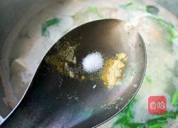 蒜苗豆腐大虾汤的做法图解11