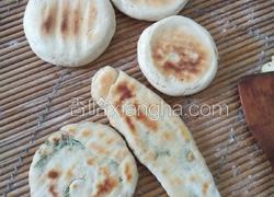 油葱饼和发面饼