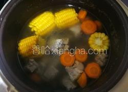 玉米萝卜排骨汤
