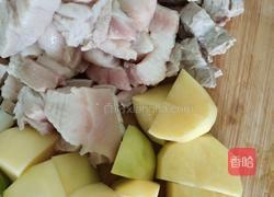 土豆红烧肉的做法图解3
