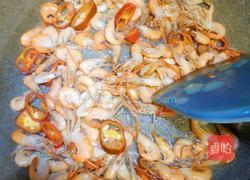 韭菜炒河虾的做法图解2