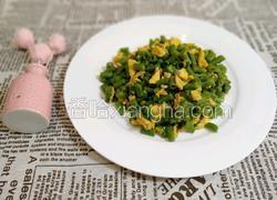 豆角炒鸡蛋