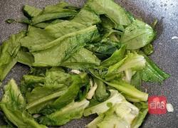 清炒油麦菜的做法图解3