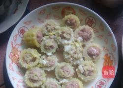 苦瓜酿肉的做法图解8
