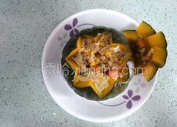 海鲜炒饭南瓜盅