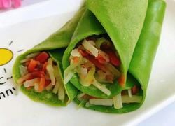 土豆胡萝卜青菜饼