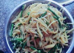 豇豆角炒土豆