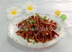 凉拌豆腐丝