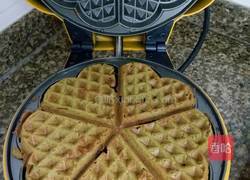 快手餐点『抹茶华夫饼』的做法图解8